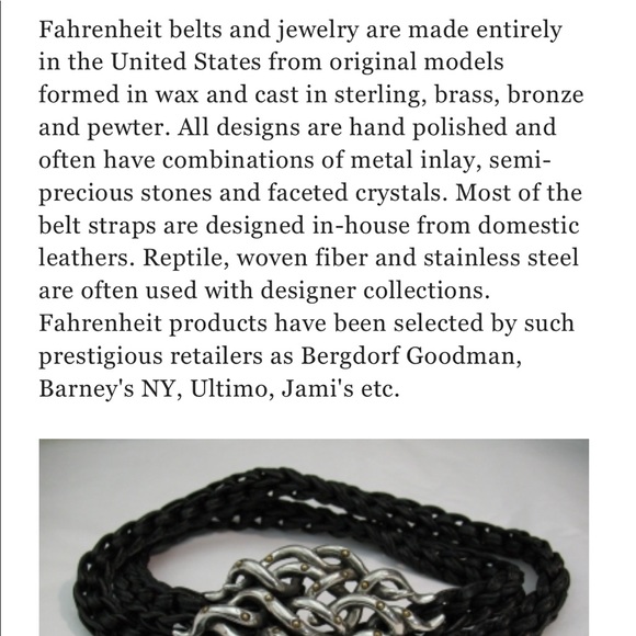 Connie Bates .......Fahrenheit belt - Picture 8 of 8